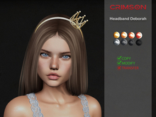 GIFT !!! *CRIMSON* Headband Deborah
