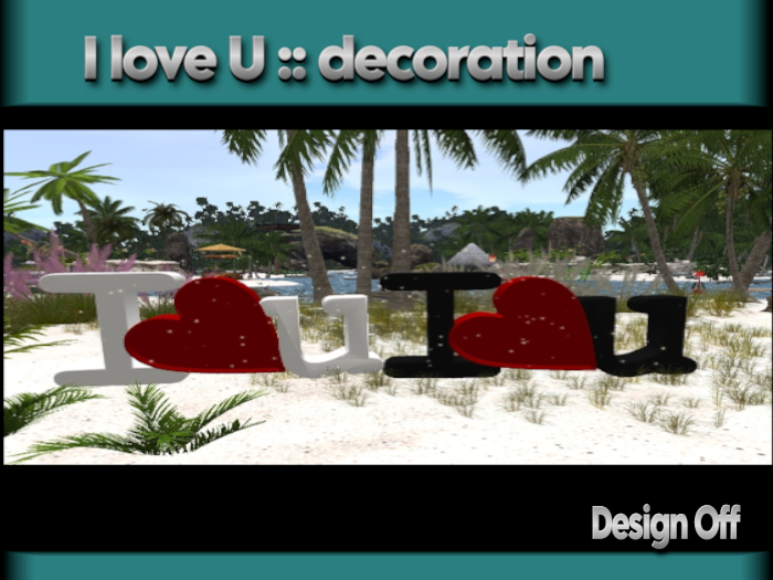 I love U ::  decoration