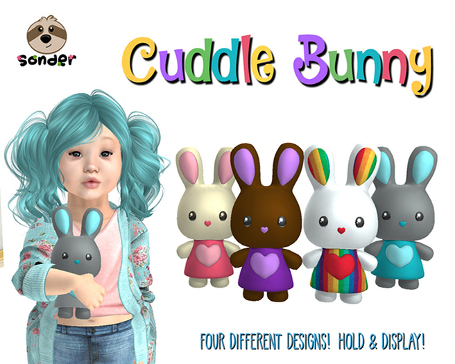 {-sonder-} Cuddle Bunny - Purple (ADD)