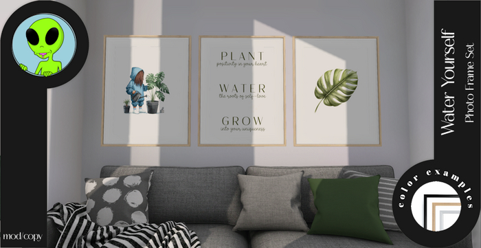 Gnarly. - Water Yourself Set - Boy (White Frame)