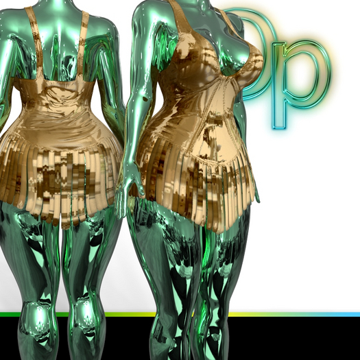 Gold Dancer Dress