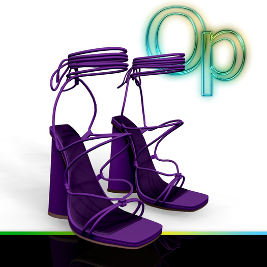 Purple Sandals