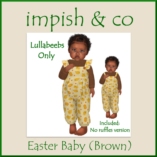 impish & co ~ Easter Baby (Brown) BOX