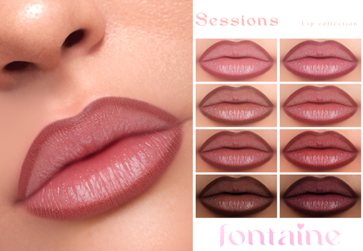 Fontaine Cosmetics - Sessions Lips Collection - DEMO