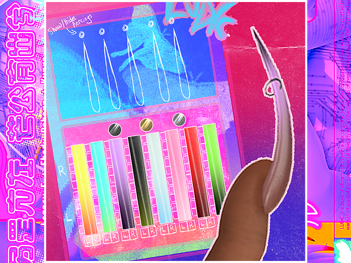 LUDIC - Deni Claws OMBRE