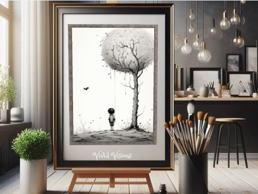 Holding The Moon For You Picture Frame