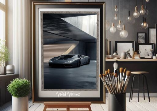Dream Sports Car Picture Frame