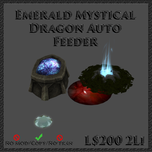 Emerald Jewel Dragon Feeder