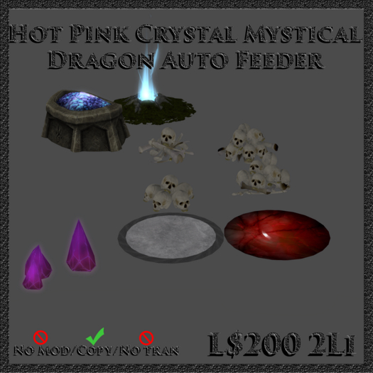 [MD] Hot Pink Auto Feeder