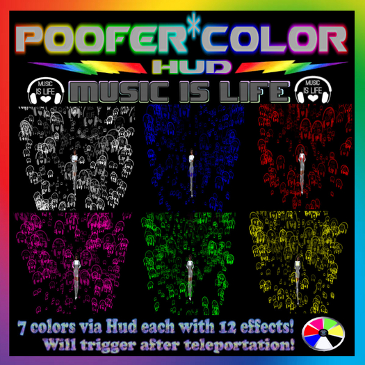 PooferColor HUD MUSIC IS LIFE 