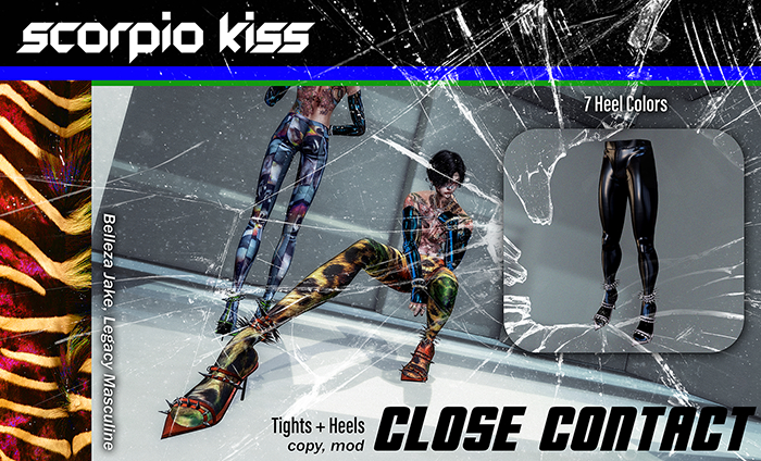 + SCORPIO KISS // Close Contact + PU