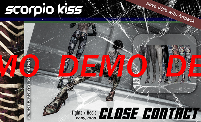 + SCORPIO KISS // Close Contact + DEMO