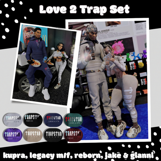 Love 2 Trap Male Set