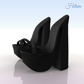 Black Joyce Heels ERIKA