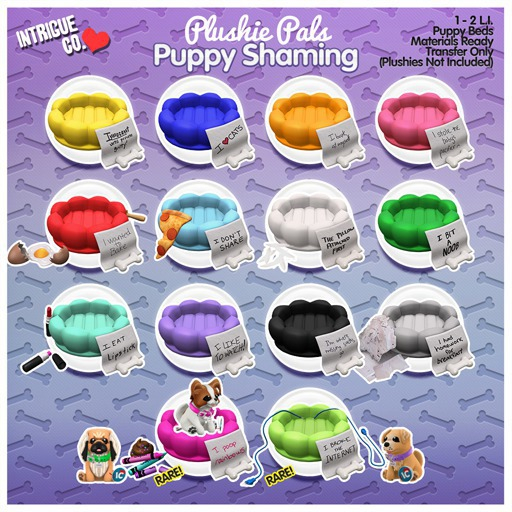 Intrigue Co. - Puppy Shaming: "I Poop Rainbows" - RARE