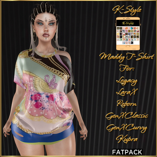 [K-Style] MADDY T-SHIRT - FATPACK #1