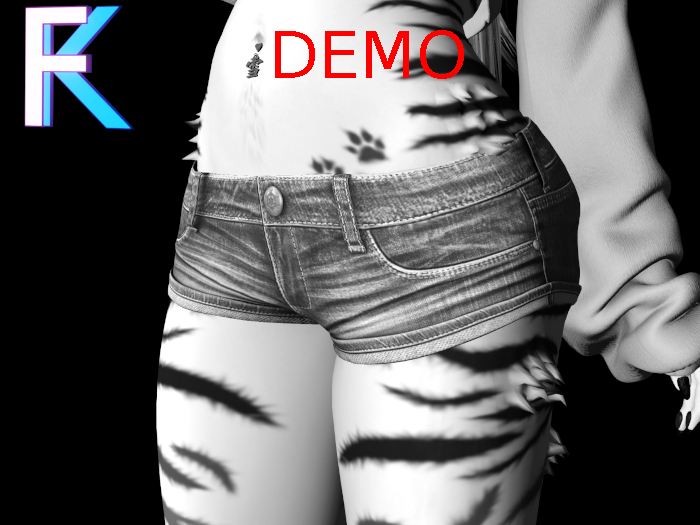 (Demo)_Simple Fur Tufts (Maitreya)