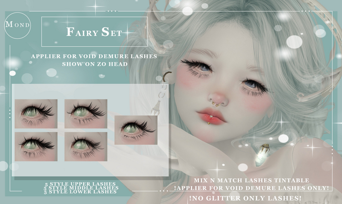 [Mond]Fairy Set Applier For Void Demure Lashes - Unpack -