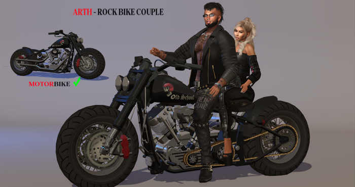 ARTH - ROCK BIKE COUPLE  + BIKE