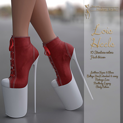 .:: AS ::.  Lois Heels - Red