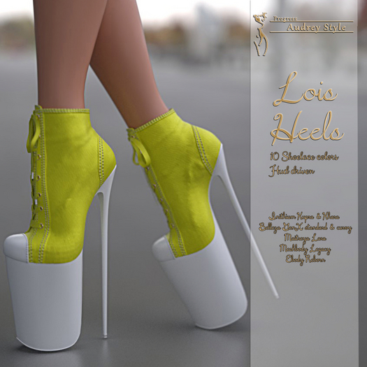 .:: AS ::.  Lois Heels - Yellow