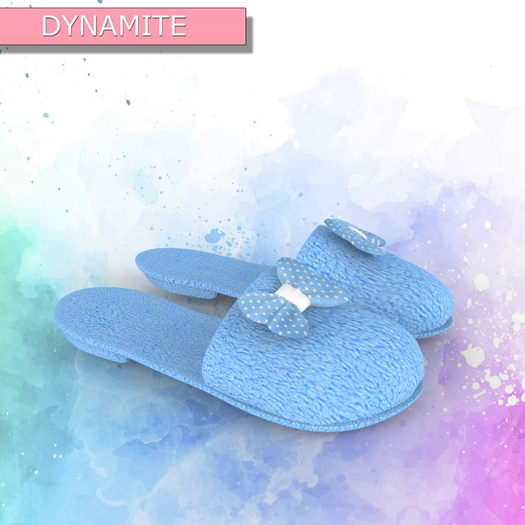 Blue Fleece Slippers Legacy