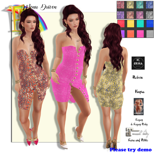 E&E Penny Dress Reflection