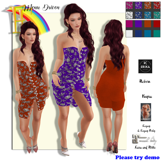 E&E Penny Dress Night Glow