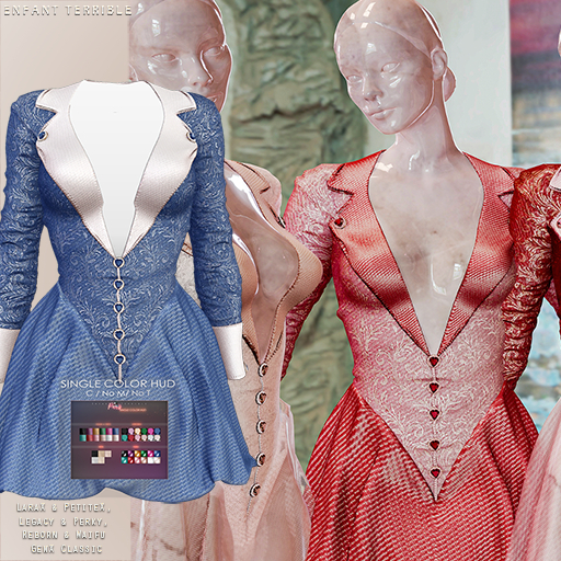.ET. Paris Dress (add me) Blue