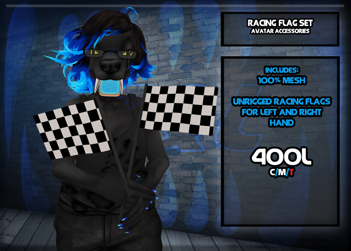 F&L - Racing Flag Set