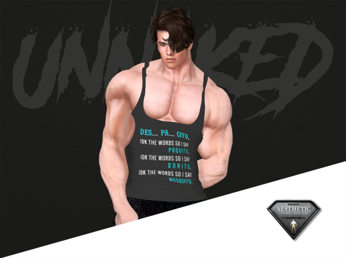 :: UNNAKED :: TANKTOP :: DESPACITO [AESTHETIC]