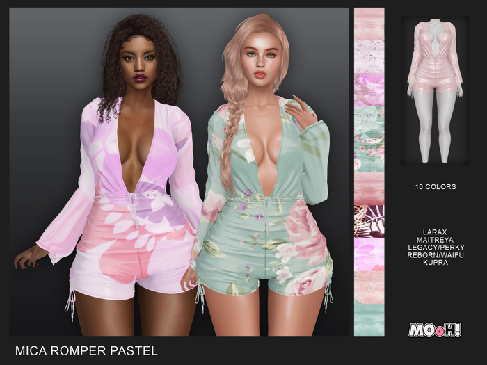 MOoH! Mica romper pastel (Add)