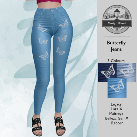 Mostyn St - Butterfly Jeans