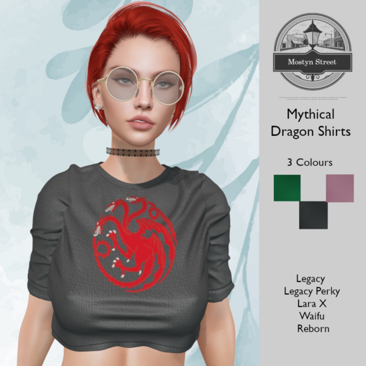 Mostyn St - Mythical Dragon Top Pack
