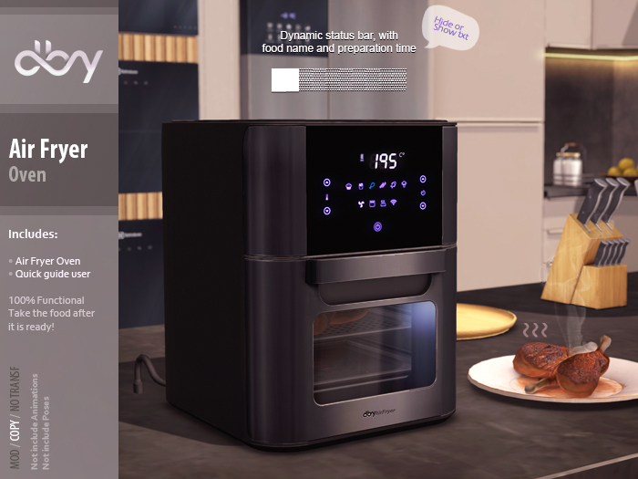 Air Fryer Oven [dark] dby