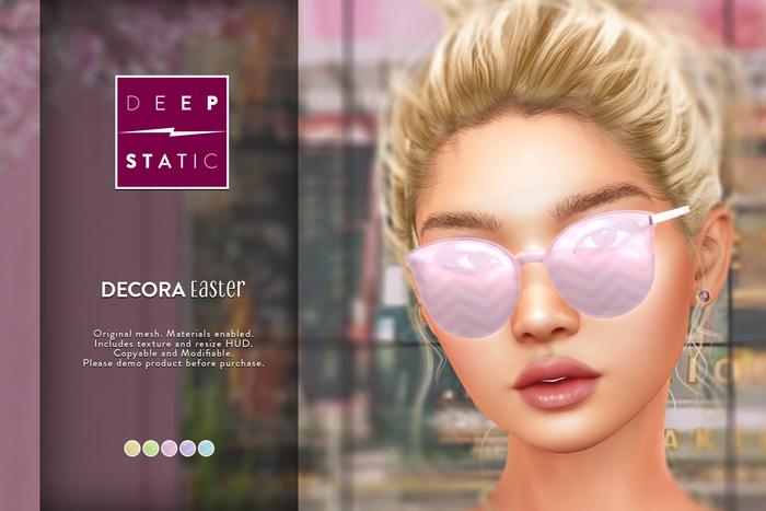 Decora Easter Glasses by DEEP STATIC