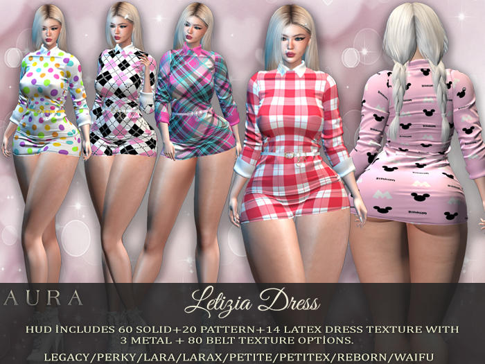 [Aura Design] Letizia Dress/FATPACK