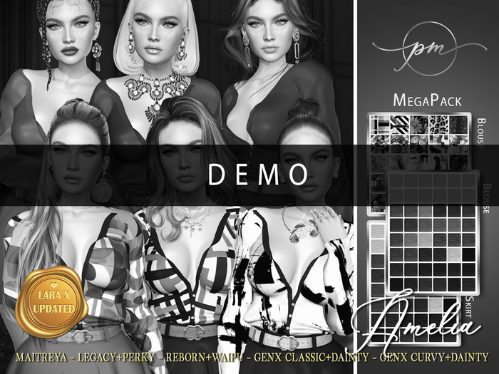 :: pm :: Amelia Set -DEMO- UPDATED to LARA X