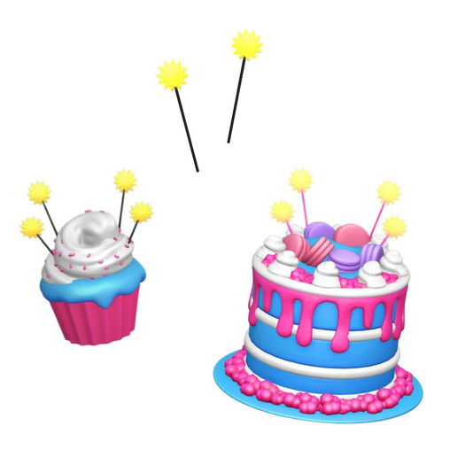 BackBone Birthday Cakes & Sparklers