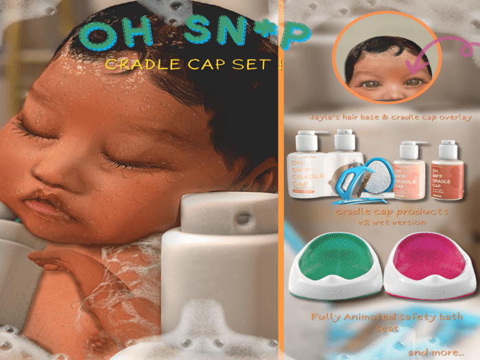 MAMADUE - OH SN*P CRADLE CAP MEGAFATPACK