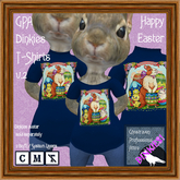 GPA Dinkies T-Shirt - Happy Easter Print v.2