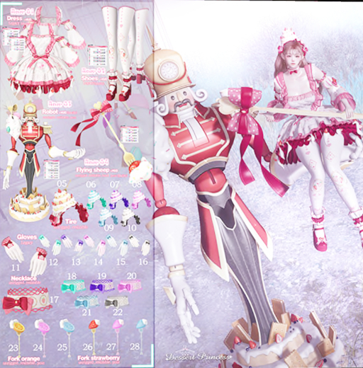 1. FenDuDu_Dessert Princess [LEGACY] RARE