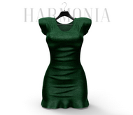 Green Wool Dress Reborn