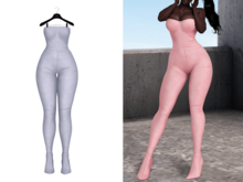 YALLA ~ Ciara Bodysuit [BABYBLUE]
