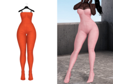 YALLA ~ Ciara Bodysuit [ORANGE]