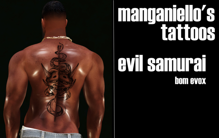 Evil Samurai Tattoo
