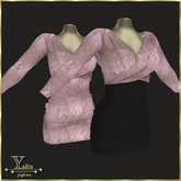 Yalin Fashion RUBY Oldrose - TWO OPTION TO WEAR!!!