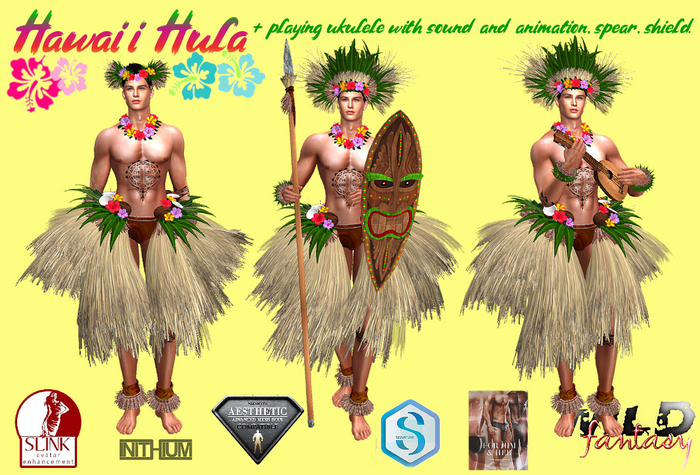 <WF>Hawaii Hula Male
