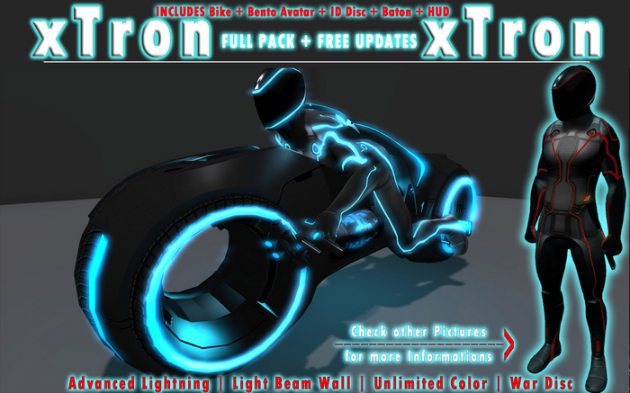xTronLegacy [ Bento Avatar + Bike + Disc ]