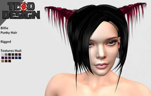 Punky Hair ~ Billie [Textures Hud]...